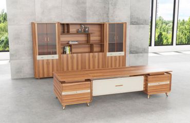 解析辦公大班臺(tái)的制作材料